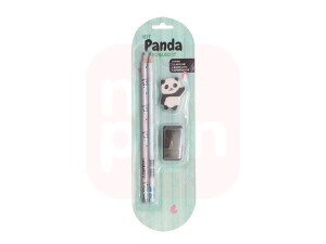 Kit Lápis HB 3 Peças Panda